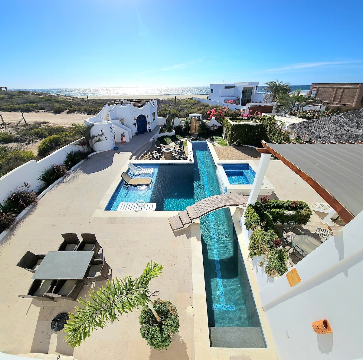 Casa de los Sueños from above